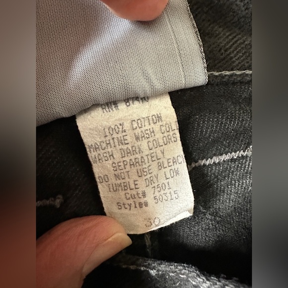 Kikwear Vintage Wide Leg Rave Pants Black 90s/Y2K Size 30 - Picture 6 of 10